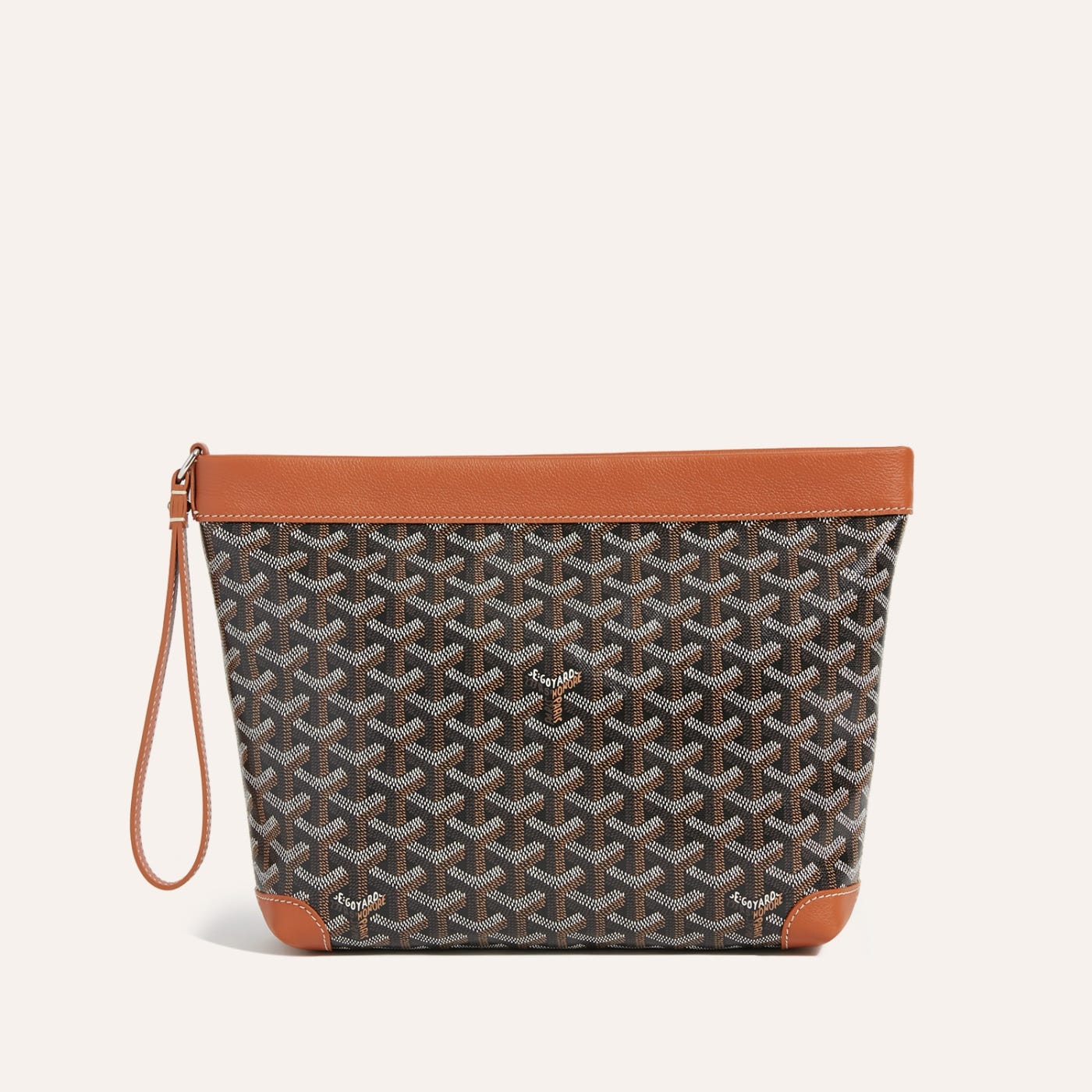 Goyard Conti Pouch Black & Tan - Image 2